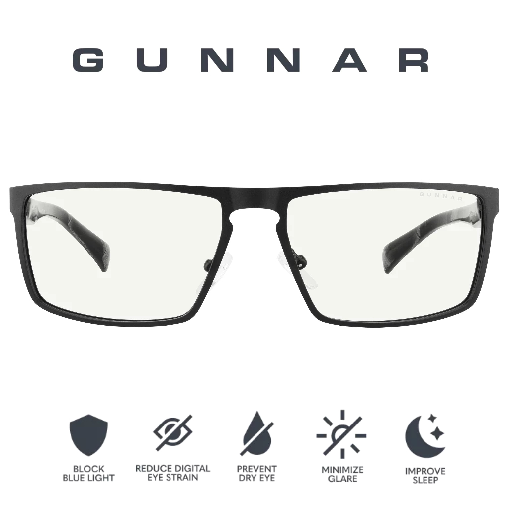 GUNNAR Fremont Anti Blue Light แว่นตาประสิทธิภาพ n Protection แว่นตาคอมพิวเตอร์ Gamer แว่นตาสําหรับเ