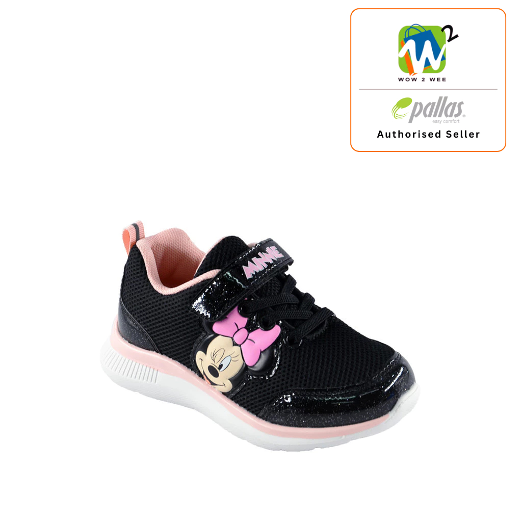 Palas x Minnie Sport Shoes MK22-053 สีดํา