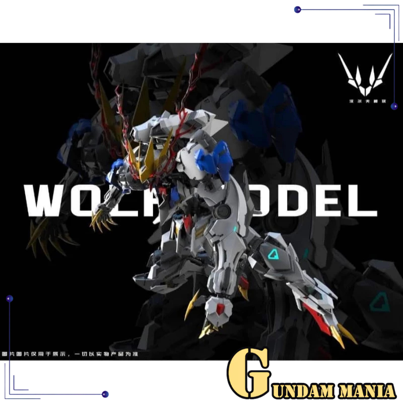 (1/100)Wolf Technology Wolf King Barbatos Lupus Rex พร้อมกรอบโลหะด้านใน