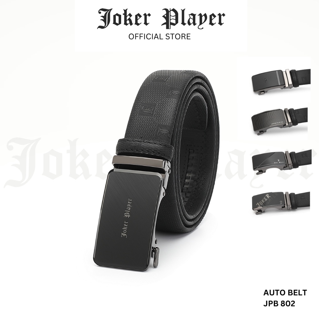 Joker Player Automatic Belt (35mm) - สีดํา JPB 802-6-10
