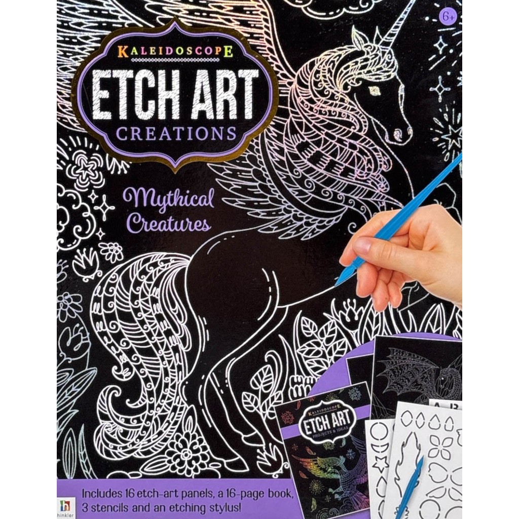 (BX) CARLEIDOSCOPE ETCH ART CREATIONS: คุณสมบัติของ MYTHICAL