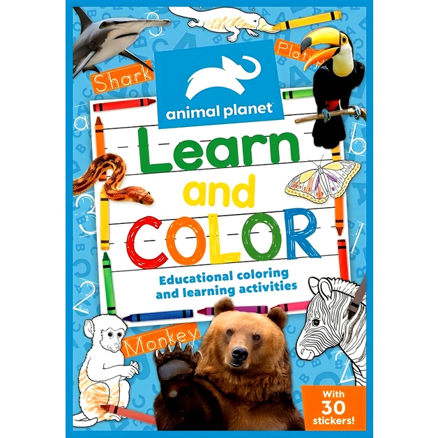 (BX) ANIMAL PLANET: LEARN AND COLOR