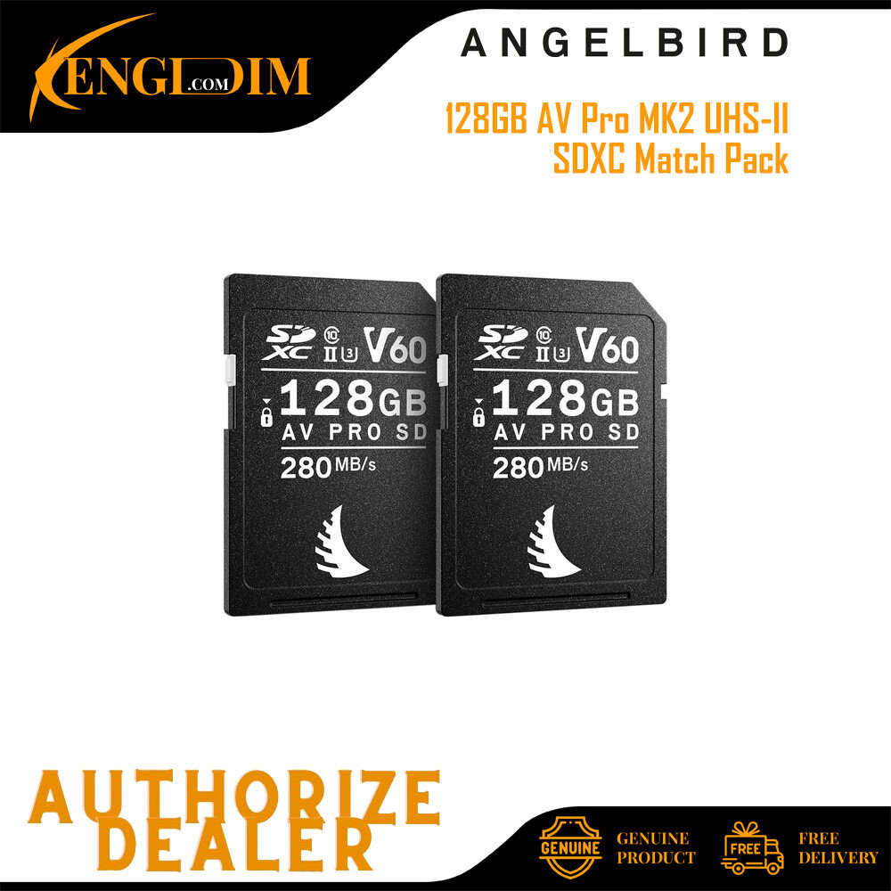 Angelbird AV Pro MK2 UHS-II SDXC Match Pack