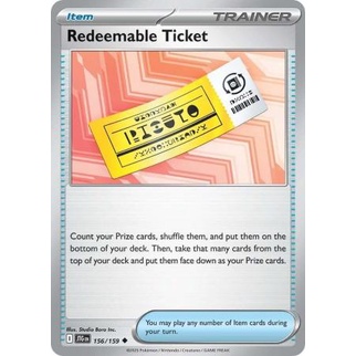 Redeemable Ticket -Trainer - Pokemon Journey Together Singles