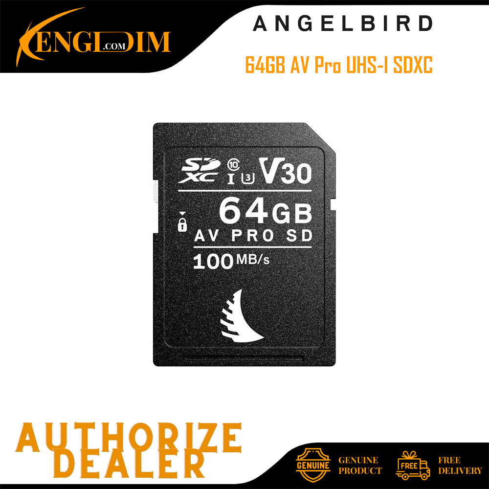 การ์ดหน่วยความจํา Angelbird AV Pro UHS-I SDXC