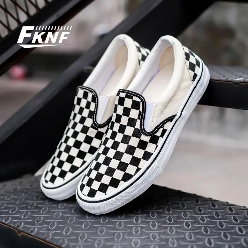 Shopee Voucher Slip on Factory OG Color Mix Slip on Shoes Men Women Slip on Shoes Men Shoes Women