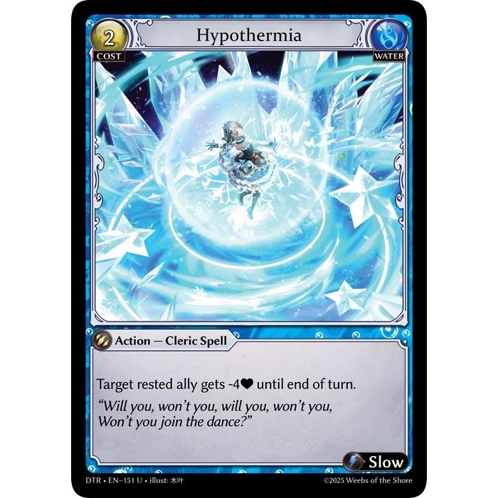 Hypothermia DTR-152 [GATCG SINGLES]
