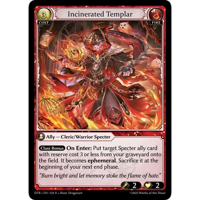 Templar DTR-125 [GATCG SINGLES]