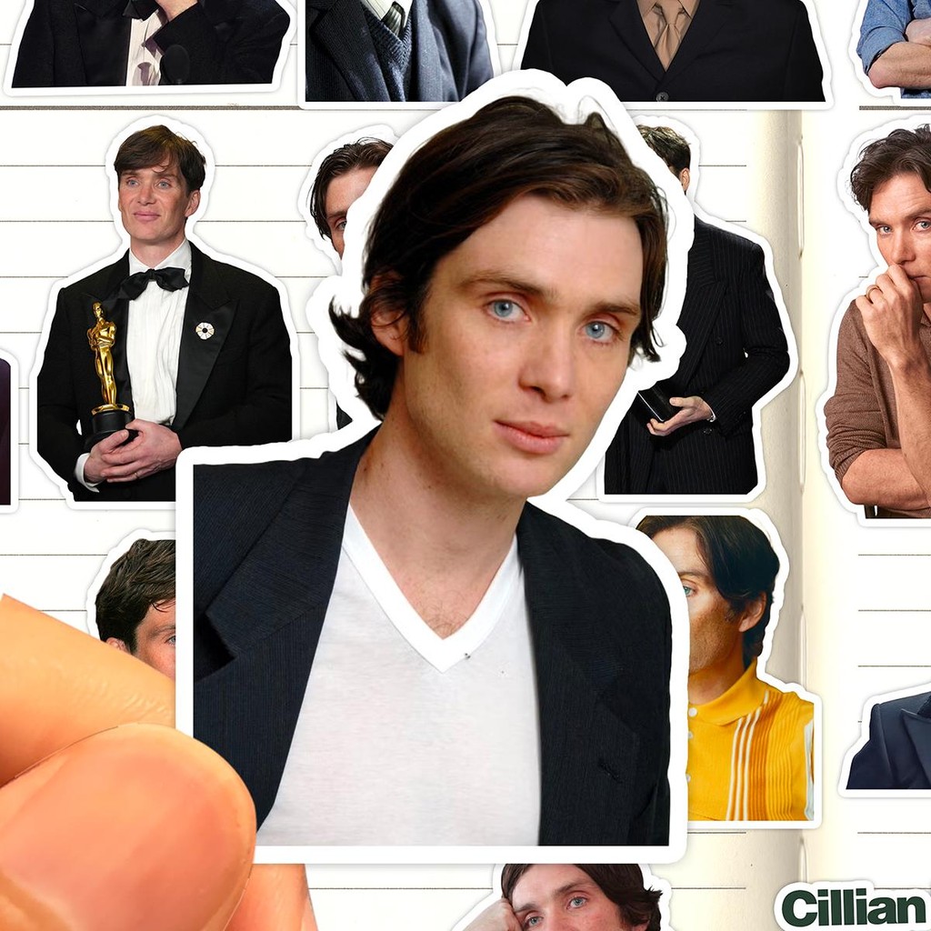 Cillian Murphy Sticker Pack: 25 สติ๊กเกอร์กันน้ําที่ไม่ซ้ํา - ศิลปะสะสมของ Iconic Irish Actor