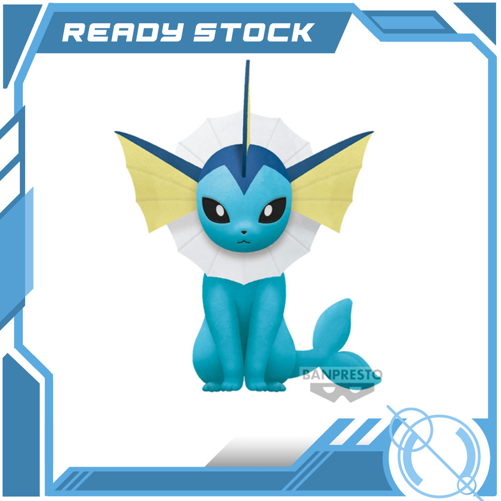 POKEMON BIG PLUSH EEVEE FRIENDS VAPOREON