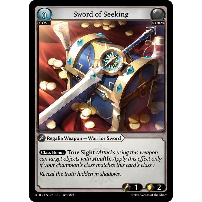 ดาบแห่ง Seeking DTR-21 [GATCG SINGLES]