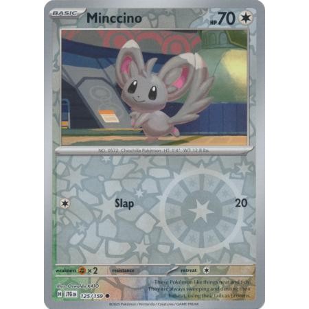 Minccino 125/159 - ประเภทปกติ - Pokemon Journey Together Singles