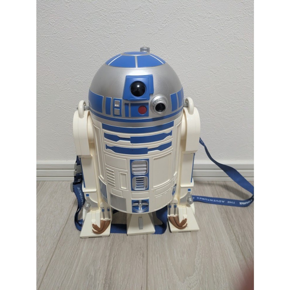 R2-D2-shaped popcorn bucket from a Tokyo Disneyland
