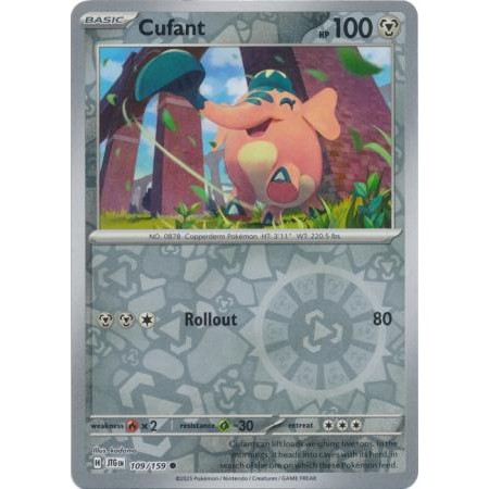 Cufant 109/159 Metal Type - Journey Together Singles