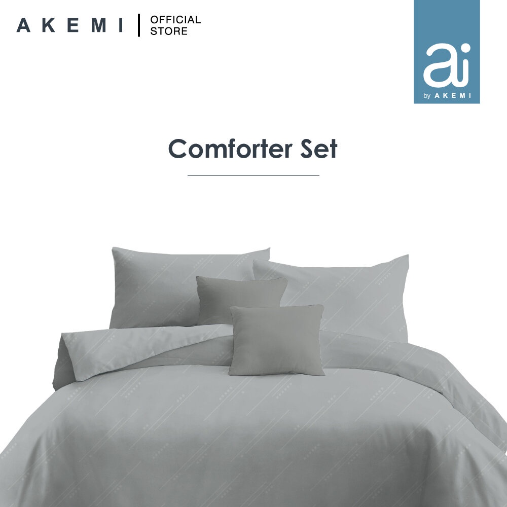 Ai by AKEMI Colourkissed Collection ผ้าพันคอ Set 100% MicroXT 700TC (Queen)