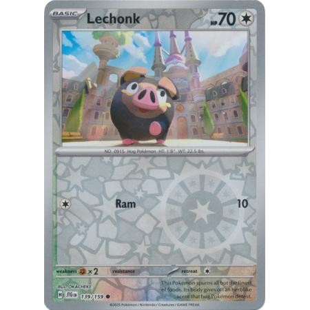 Lechonk 139/159 - ประเภทปกติ - Pokemon Journey Together Singles