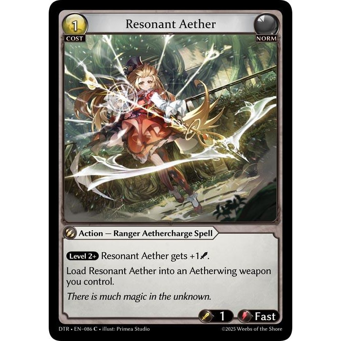Resonant Aether DTR-87 [GATCG SINGLES]