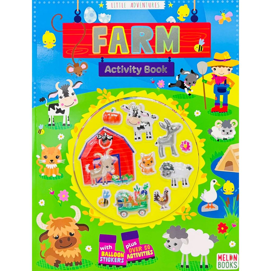 (BBW) LITTLE ADVENTURES FARM ACTIVITY BOOK