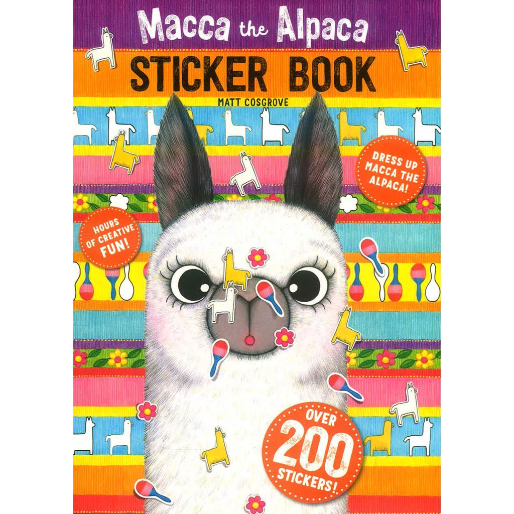 (BBW) MACCA THE ALPACA STICKER BOOK