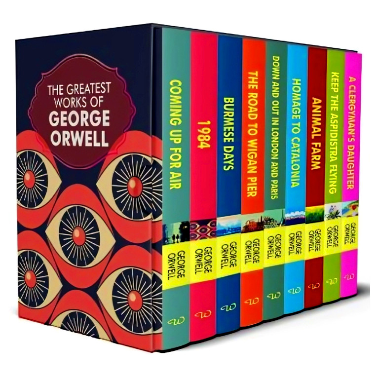 (BX) GREATEST WORKS OF GEORGE ORWELL (ชุด 9 BKS)