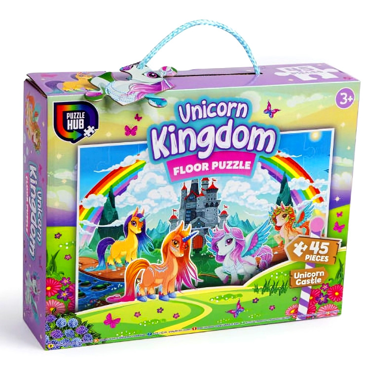 (BX) พื้น PUZZLE 45PC: UNICORN KINDOM