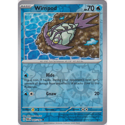 Wimpod 047/2182_Water Type_Pradox Rift Singles