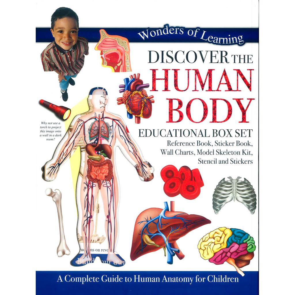 (BX) DISCOVER THE HUMAN BODY - EDUCATIONAL BOX SET (WONDER OF LEARNING)