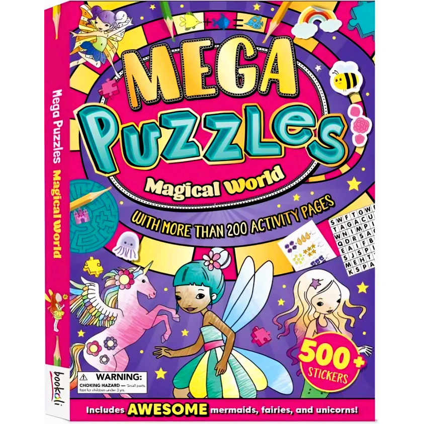 (BX) MEGA PUZZLES BUMPER BOOK: โลกมหัศจรรย์