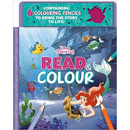 [MPH] - DISNEY- PRINCESS ARIEL READ & COLOUR