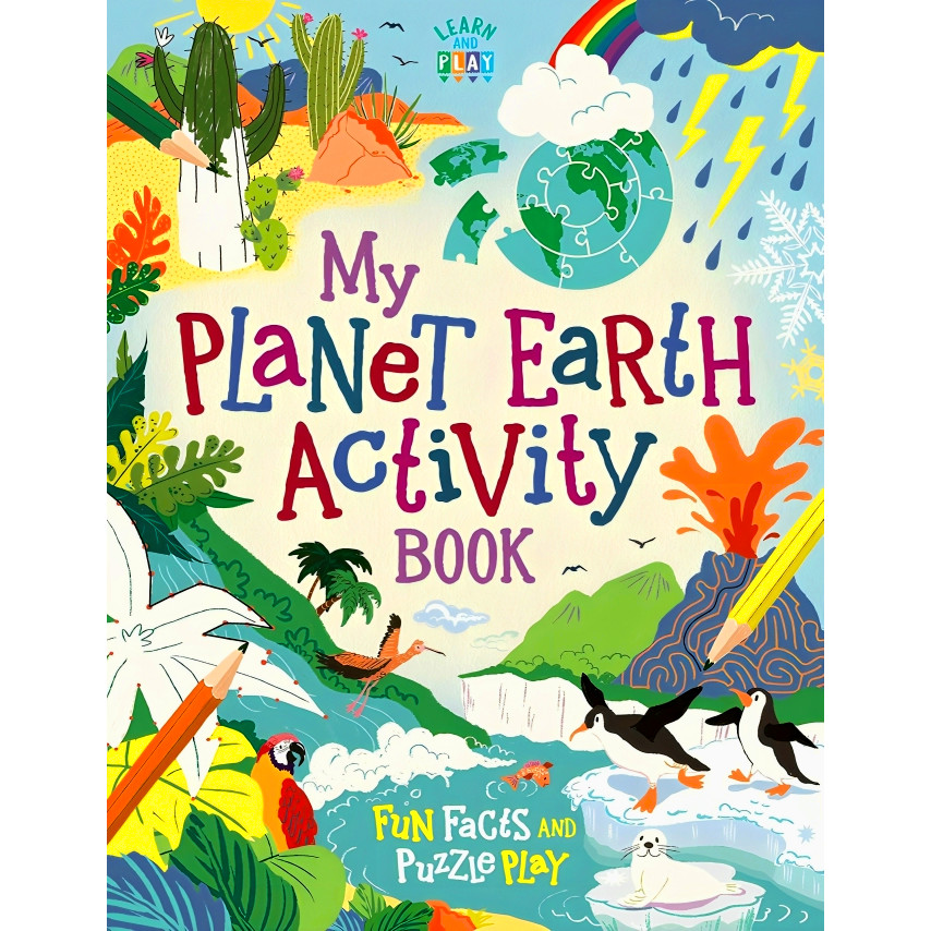 (BX) MY PLANET EARTH ACTIVITY BOOK: FUN FACTS & PUZZLE PLAY