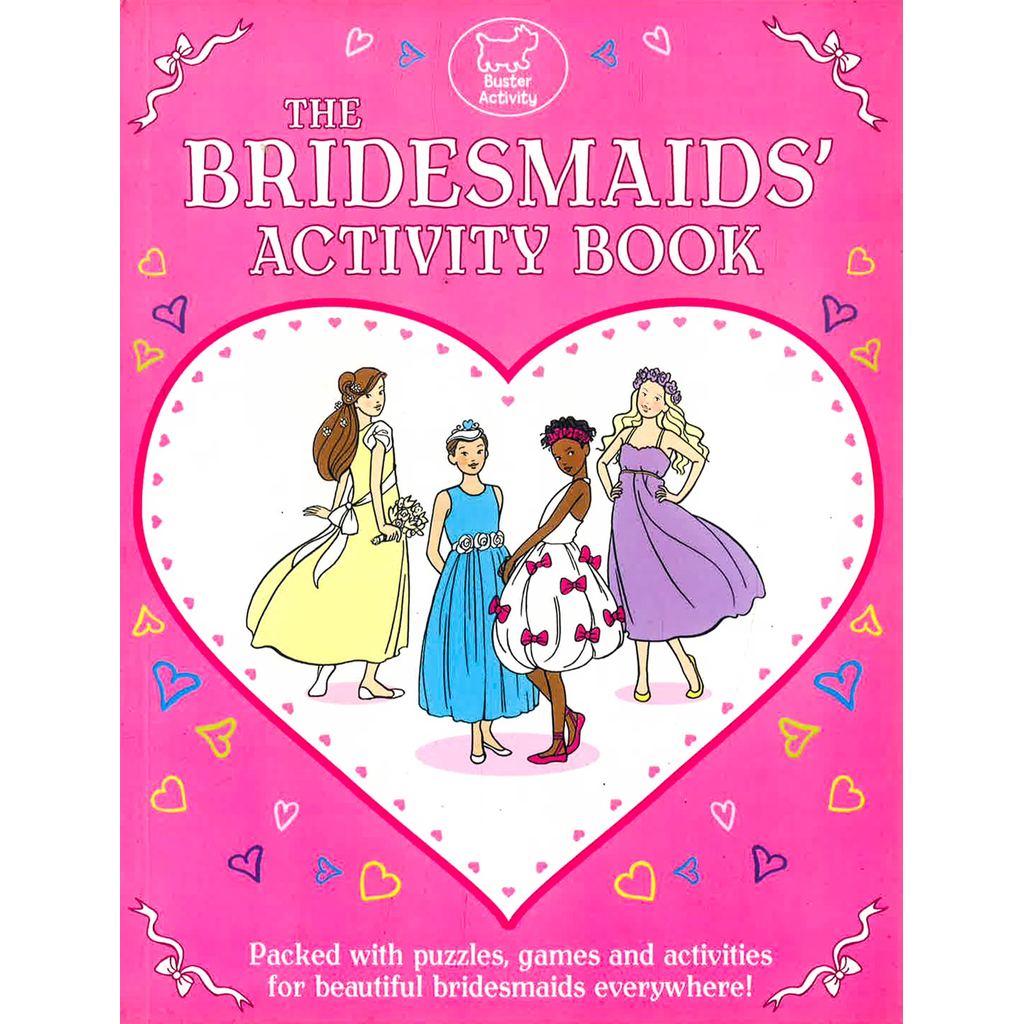 (BX) หนังสือ BRIDESMAIDS ACTIVITY BUSTER ACTIVITY
