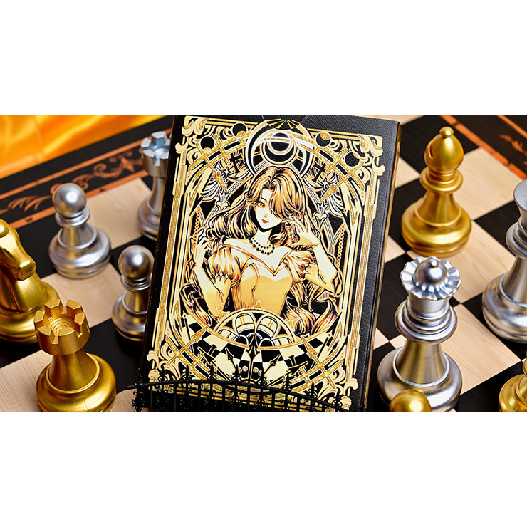 CHESS การ์ดเล่นสีดําโดยการ์ดแสงที่ซ่อนอยู่CHESS_BLK
