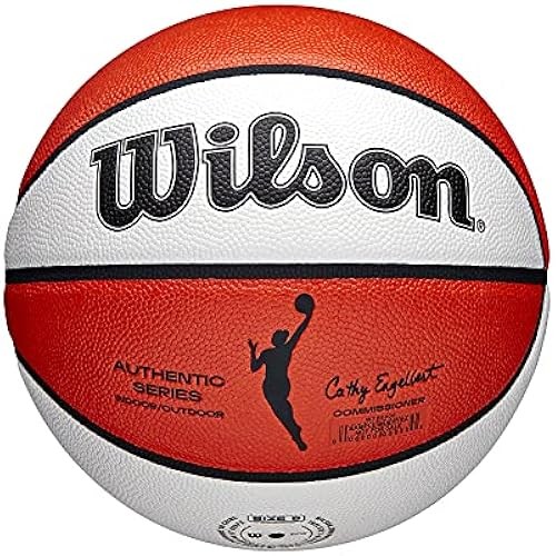 [Direct from JP] Wilson WNBA AUTHENTIC Basketball WTB5100XB06, Outdoor Size 6/23.2cm Diameter, Orang