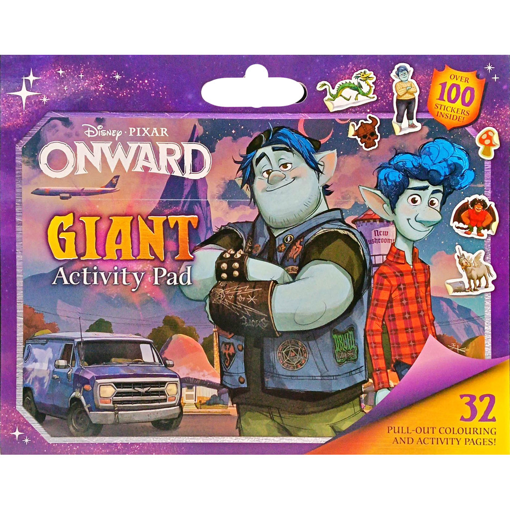(BX) DISNEY PIXAR ONWARD: GIANT ACTIVITY PAD