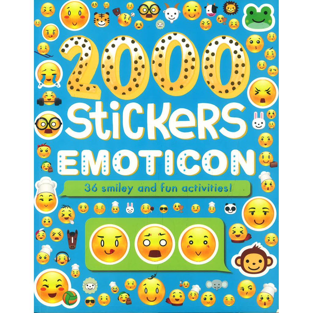 (BX) 2000 สติ๊กเกอร์ EMOTICON