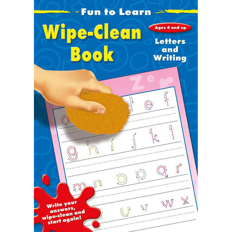 (BX) FUN TO LEARN WIPE-CLEAN BOOK (LETTERS & WRITING)
