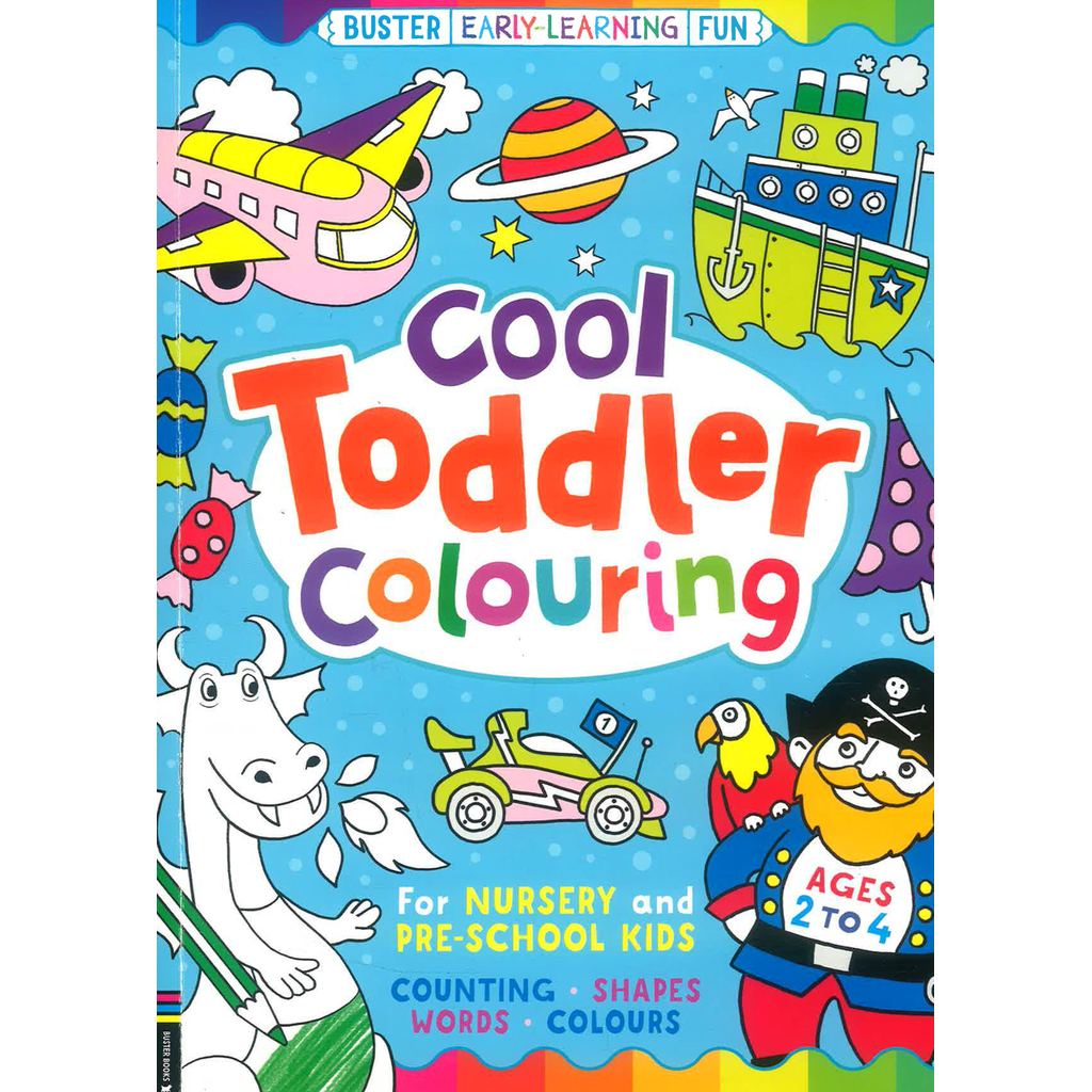 (BX) COOL TODDLER COLOURING