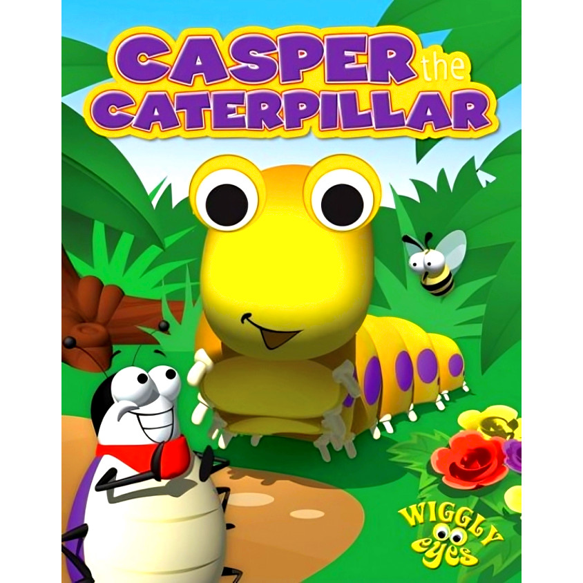 (BX) WIGGLY LARGE EYES FORMAT: CASPER THE CATERPILLAR
