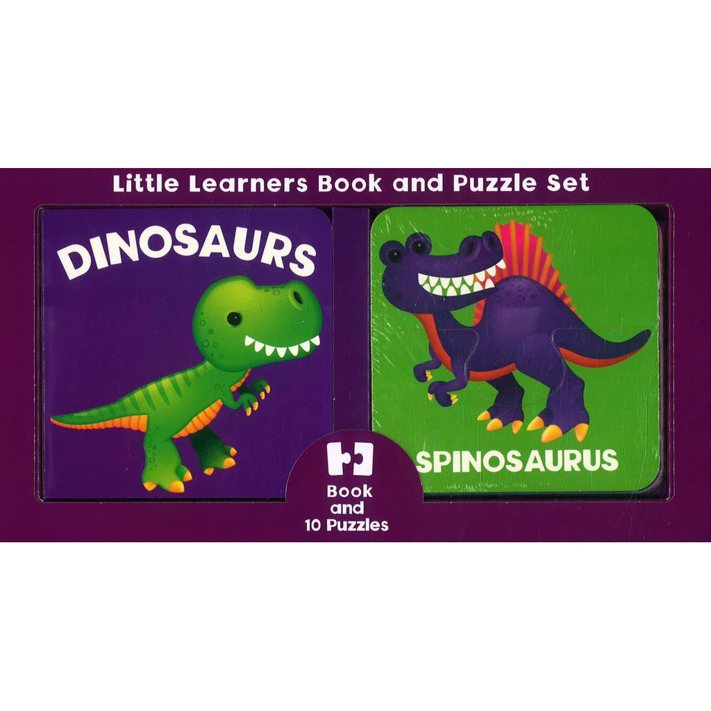 (BX) LITTLE LEARNERS BOOK & PUZZLES DINOSAURS