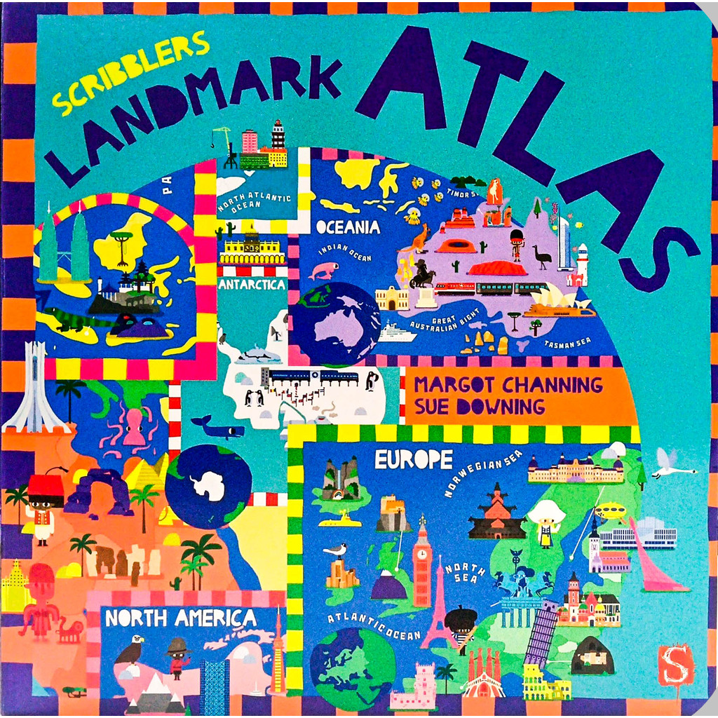 (BX) SCRIBBLERS LANDMARK ATLAS