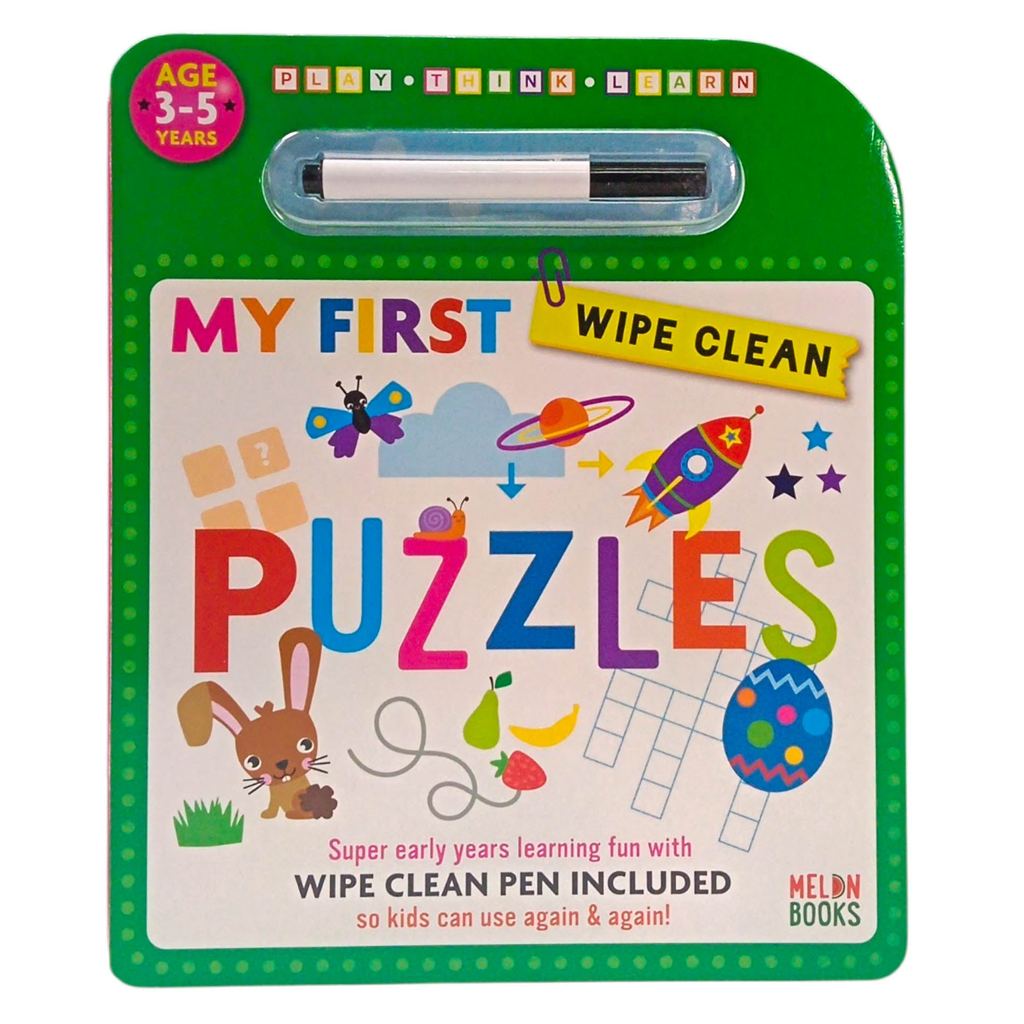 (BX) MY FIRST PUZZLES WIPE CLEAN BOARD BOOK