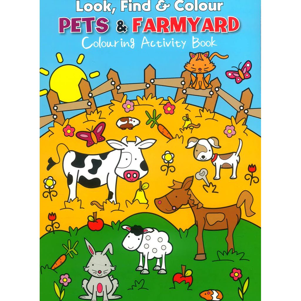 (BX) LOOK, FIND & COLOUR - PETS AND FARMYARD: หนังสือเลือกล่วงหน้า