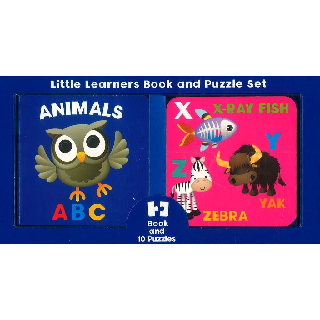(BX) LITTLE LEARNERS BOOK & PUZZLES ANIMAL ABC