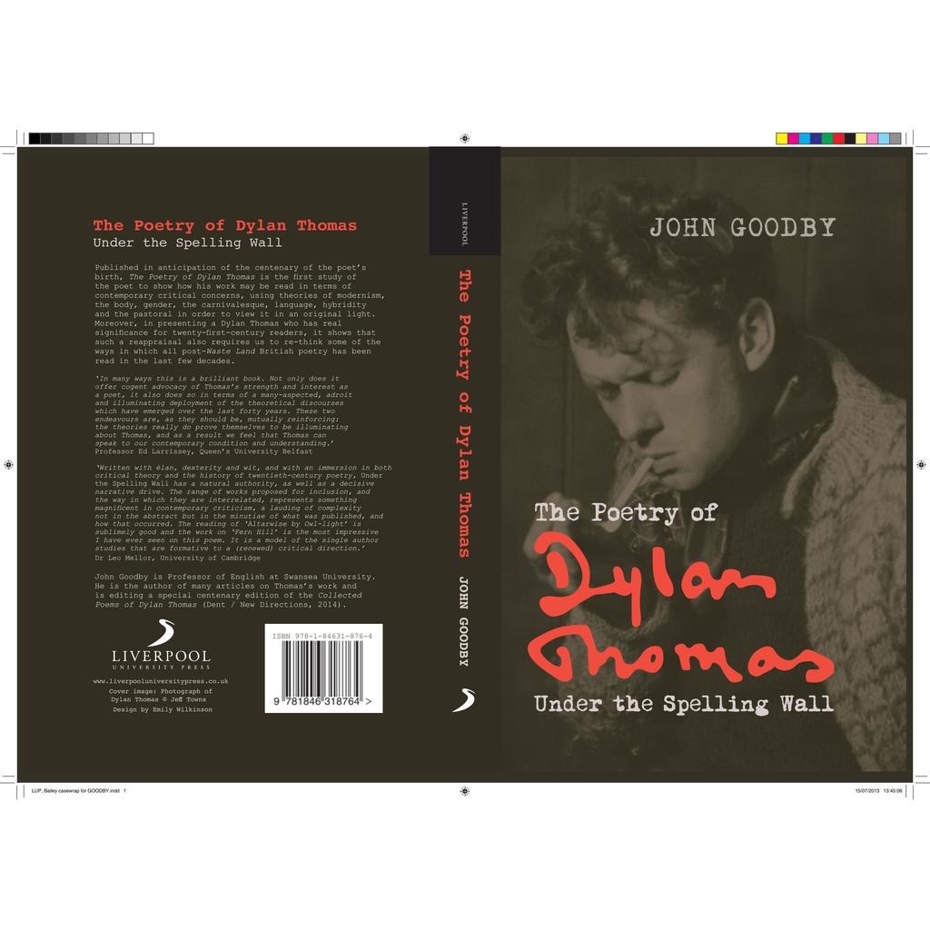 บทกวีของโทมัสใต้ผนังสะกดคําโดยโทมัส, Dylan Thomas, Dylan Goodby, John