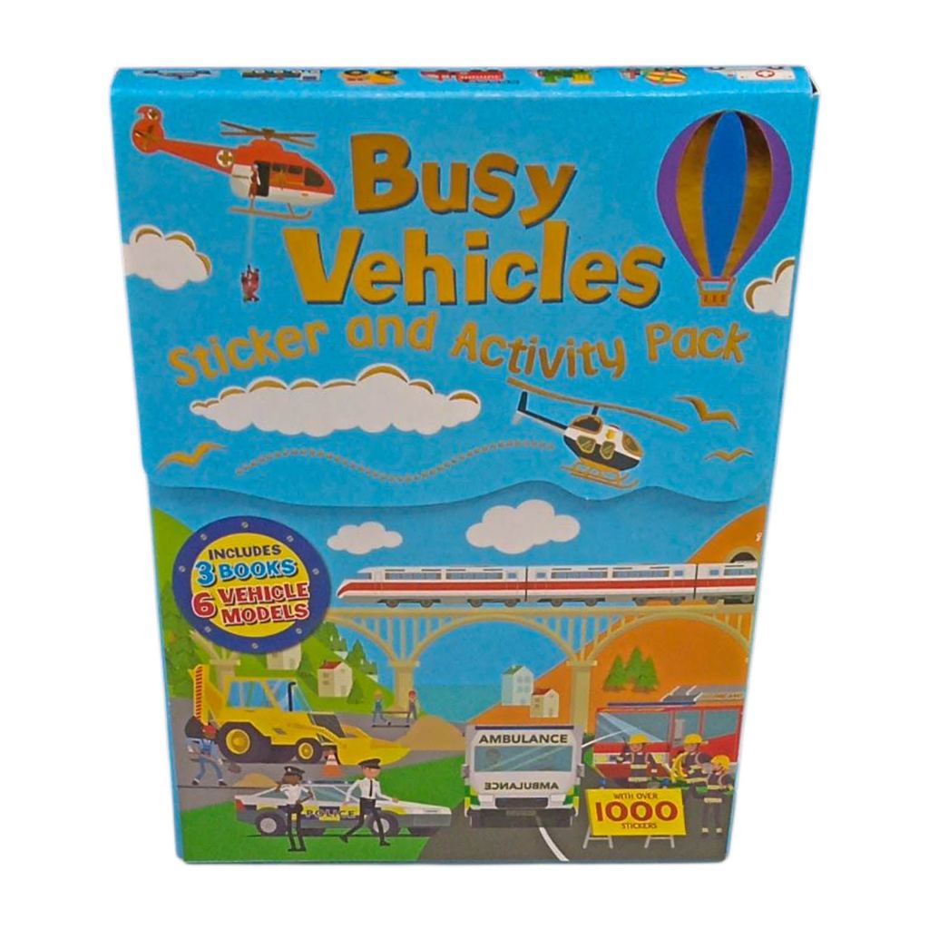 (BX) BSY VEHICLES STICKER AND ACTIVITY PACK