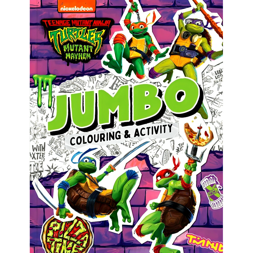 (BX) TMNT MUTANT MAYHEM - หนังสือเสริมจัมโบ้
