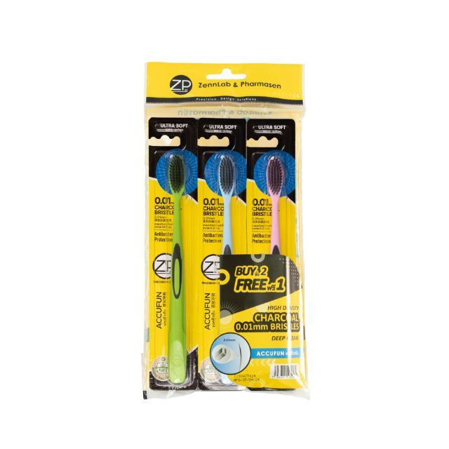 ZP ACCUFUN TOOTHBRUSH 3S (ICARE PHARMACY)
