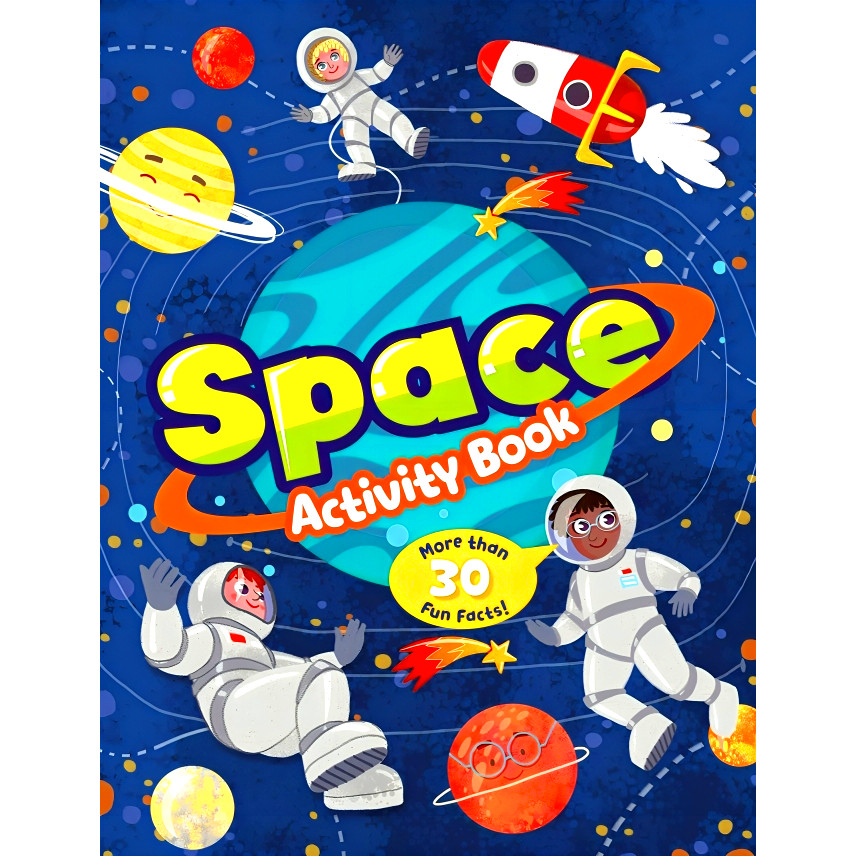 (BBW) SPACE ACTIVITY BOOK: มากกว่า 30 FUN FACTS!