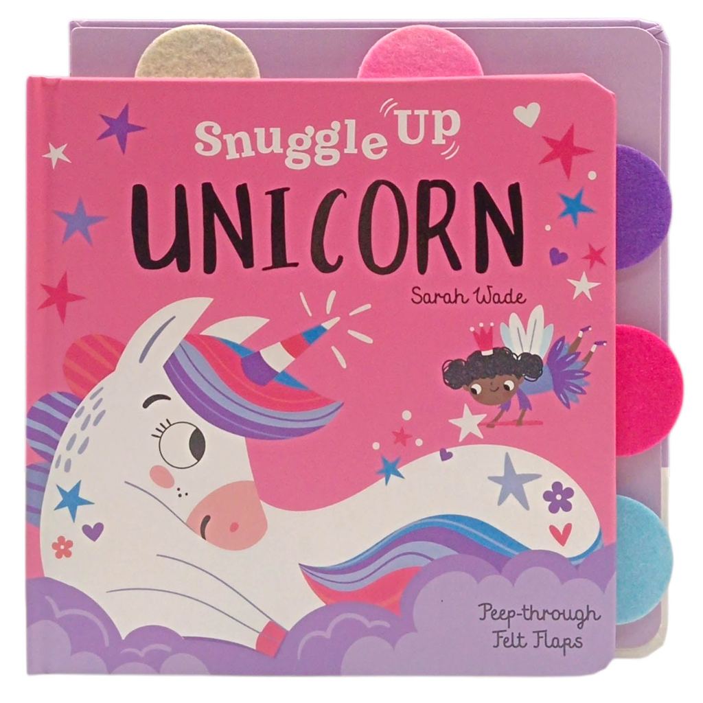 (BX) SNUGGLE UP, UNICORN! (PEEP-THROUGH FELT FLAPS)