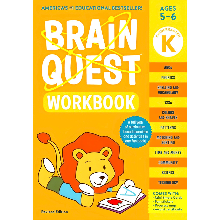 (BX) BRAIN QUEST WORKBOOK: KINDERGARTEN REVISED EDITION